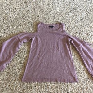 American Eagle cold-shoulder sweater top